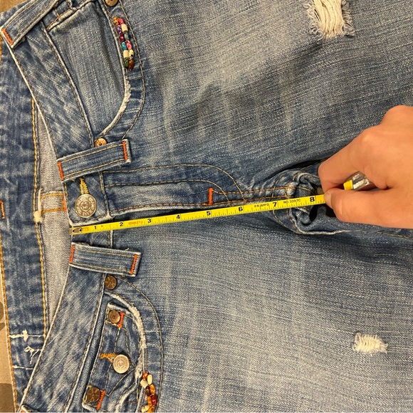 TRUE RELIGION CAPRI JEANS - Picture 12 of 13